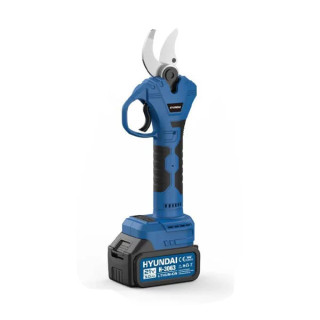 قیچی باغبانی شارژی قطر برش ۲۵ میلیمتر هیوندای 21 ولت براشلس مدل HP3063