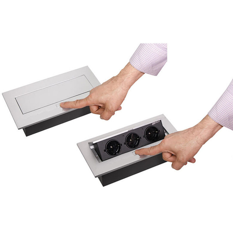 پریز توکار فکتور ( FACTOR ) رنگ مشکی