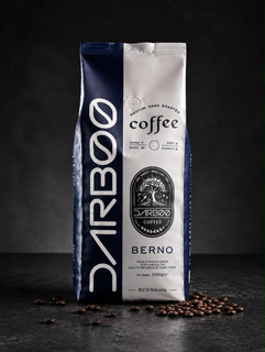 دانه قهوه 20% عربیکا 80% روبوستا BERNO داربو - 1000 گرم