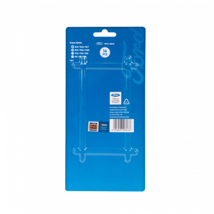 پیچ گوشتی فورد مدل FHT-C-0043 بسته 14 عددی