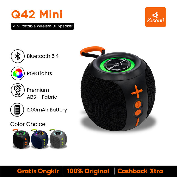 اسپیکر بلوتوثی کیسونلی مدل Q42 Mini