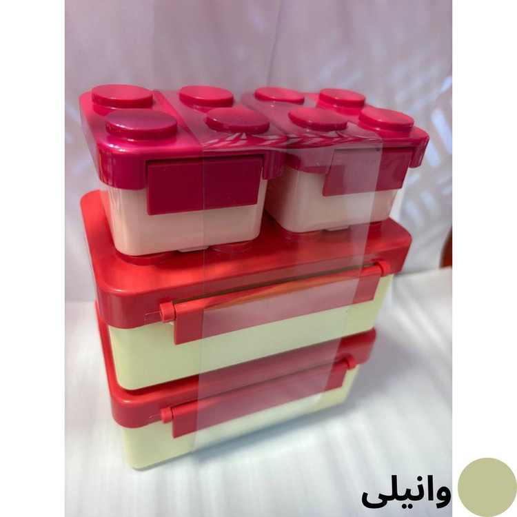 ظرف غذای کودک مدل ۴ تکه پازل