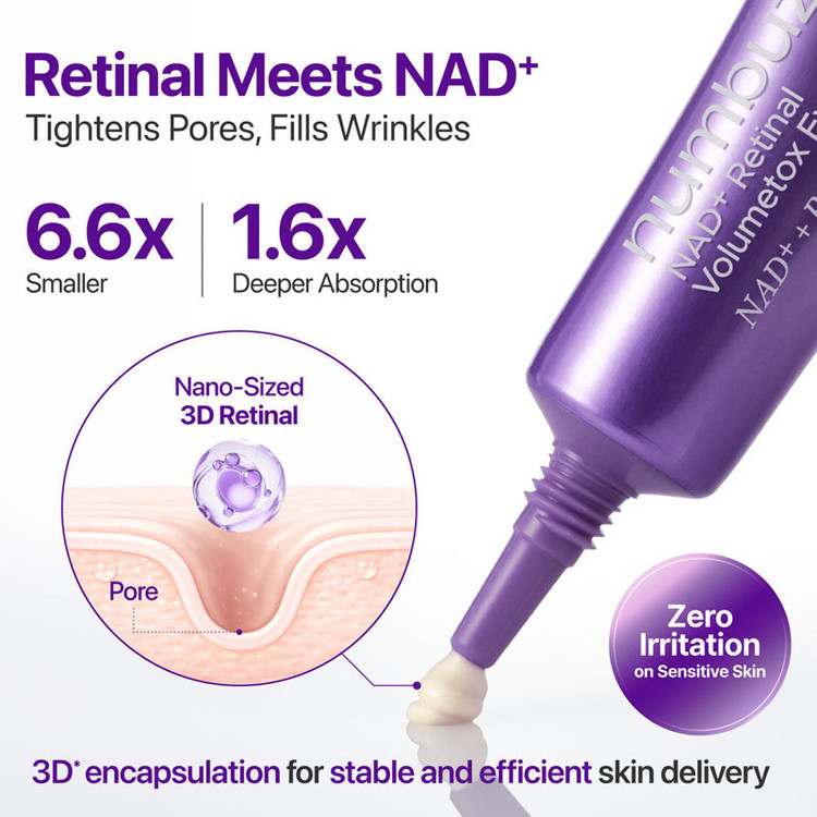 کرم دور چشم نامبوزین اصل مدل No.9 NAD+ Retinal حجم 20 میلیلیتر