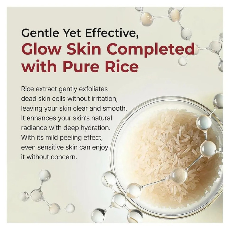 سرم درخشان کننده و لایه بردار ملایم پوست دکتر ملاکسین مدل Peel Shot Exfoliating White Rice مناسب برای انواع پوست حجم 80 میلی لیتر