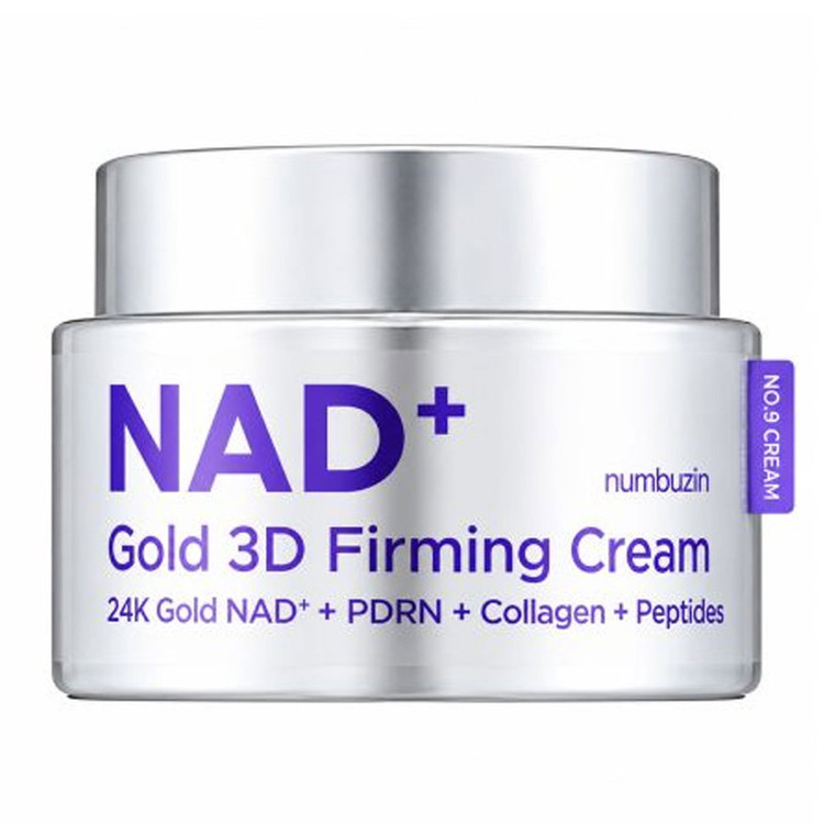 کرم ضد چروک و سفت کننده صورت نامبوزین مدل NAD+ Gold 3D Firming مناسب برای انواع پوست حجم ۵۰ میلیلیتر